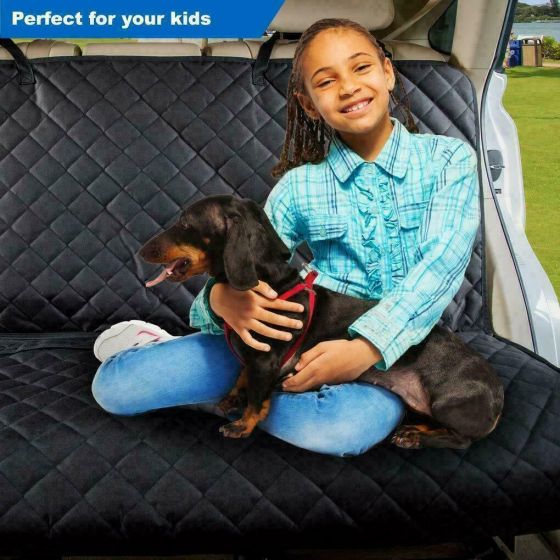 Zipper Dog Car Seat Cover