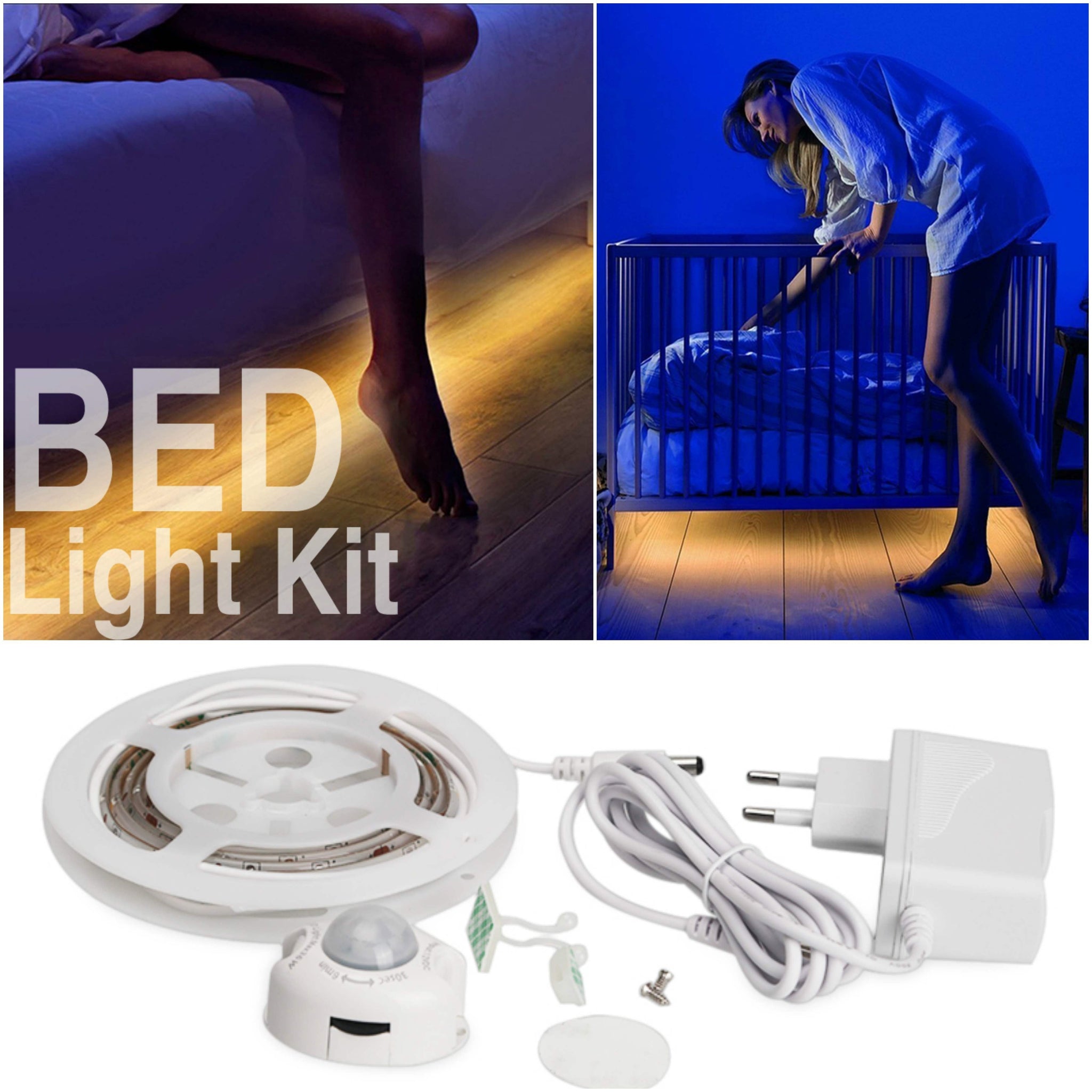 Motion Activated Bed Light Kit