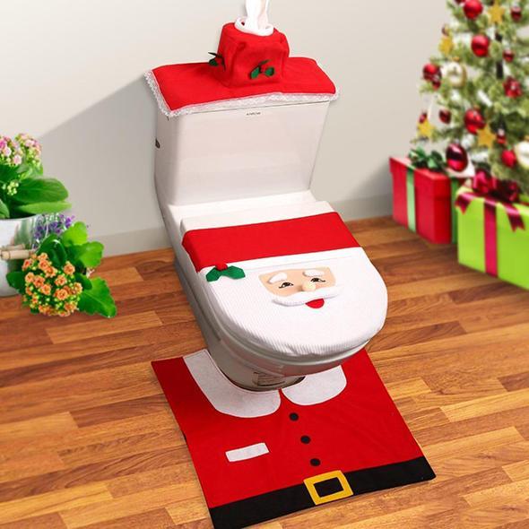 Christmas Toilet Seat Cover sets