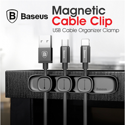 Baseus Magnetic Peel and Stick Cable Clip Organizer