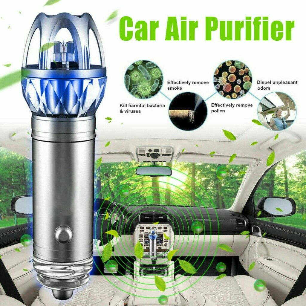 12V CAR AIR PURIFIER & IONIZER