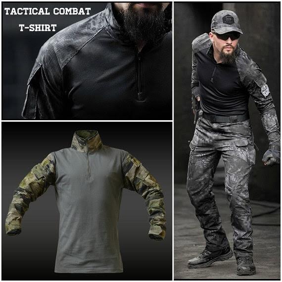 US Army Style Combat Cargo Shirt