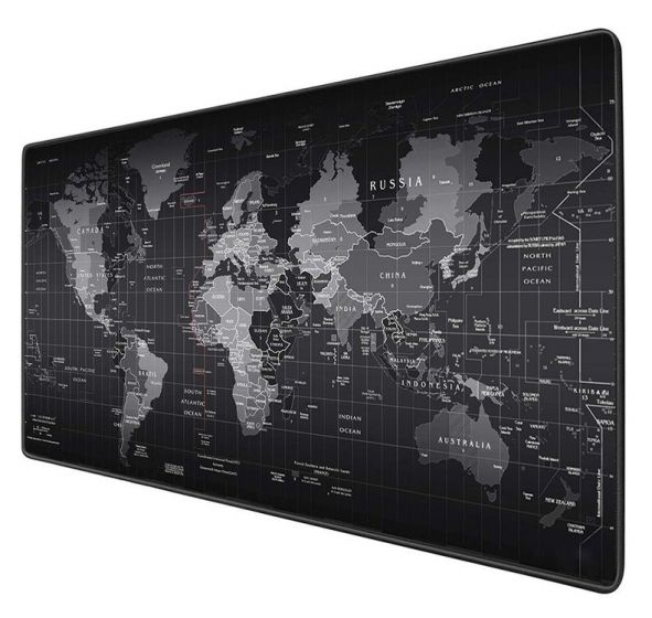 World Map Keyboard pad