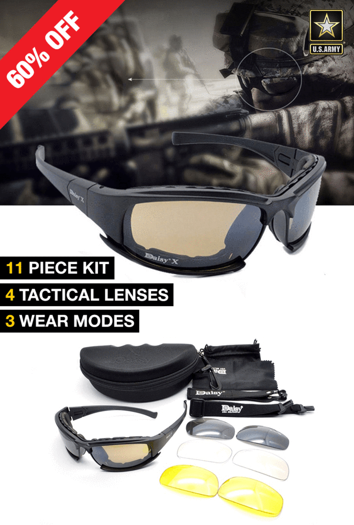 X7 Ballistic Army Polarized  Sunglasses