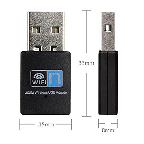 300Mbps USB WiFi Adapter Dongle