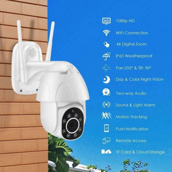 Wireless IP PTZ Camera