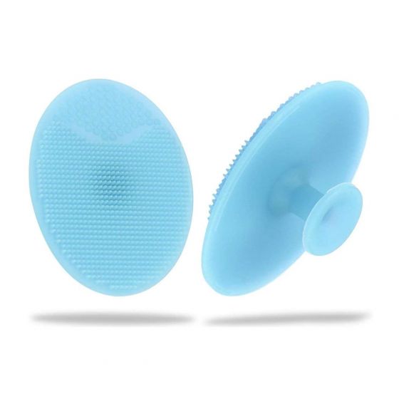 Facial Cleansing Brush , Soft Silicone Face Scrubbers Exfoliators Face Blackhead Removing Massage Tool