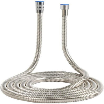 3M Shower Hose Flexible Stainless Steel Tube for Handheld Shower Head Extra Long Explosion Proof Replacement Hose with Brass Fitting