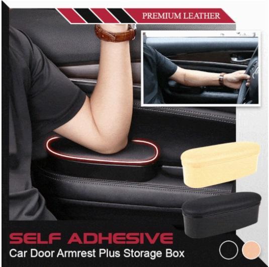 Self-Adhesive Car Door Armrest With Storage Box