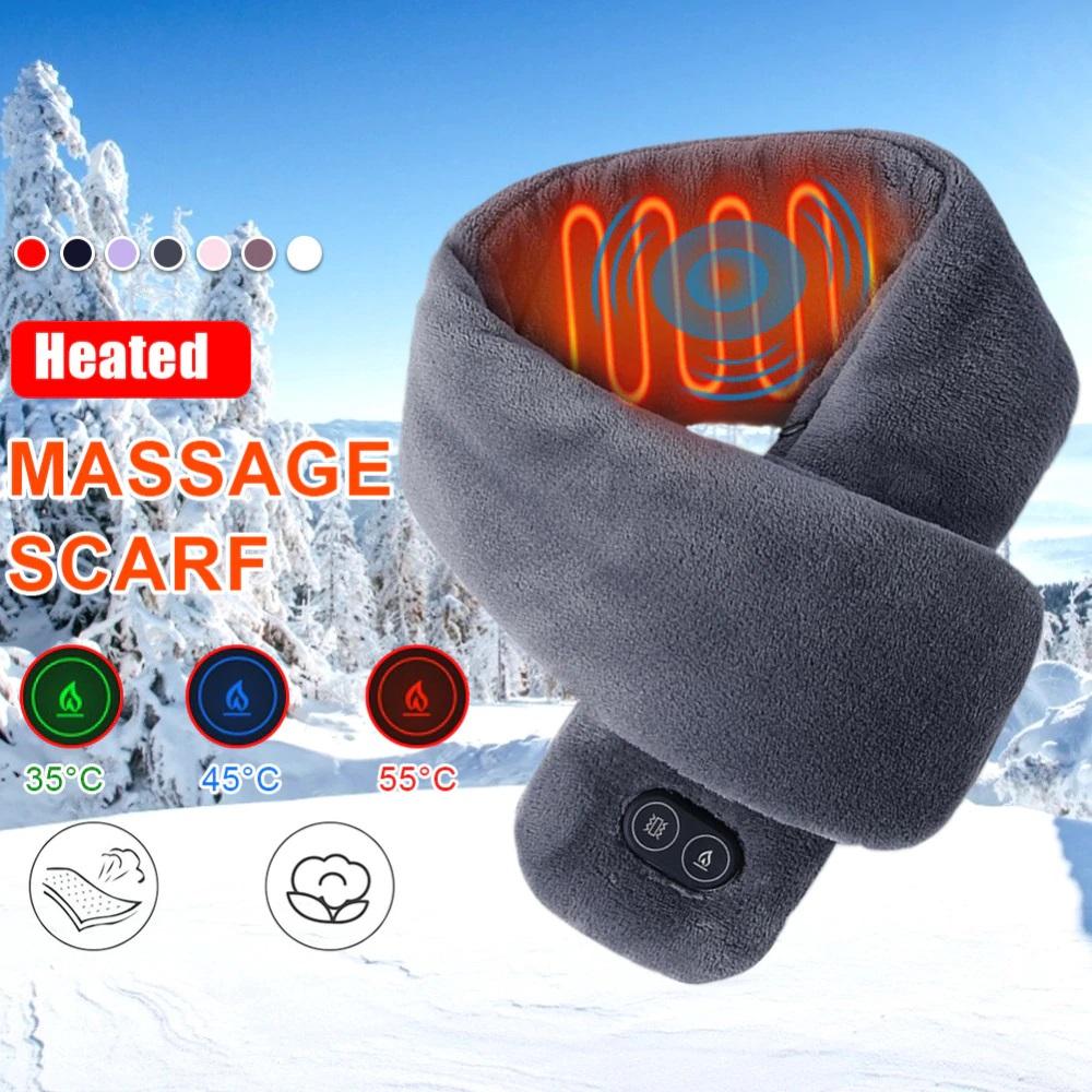 USB Heated Unisex Winter Scarf