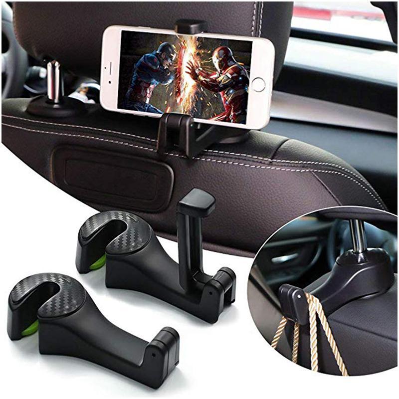 Futuristic™ 2 in1 Multi-functional Car Headrest Hook