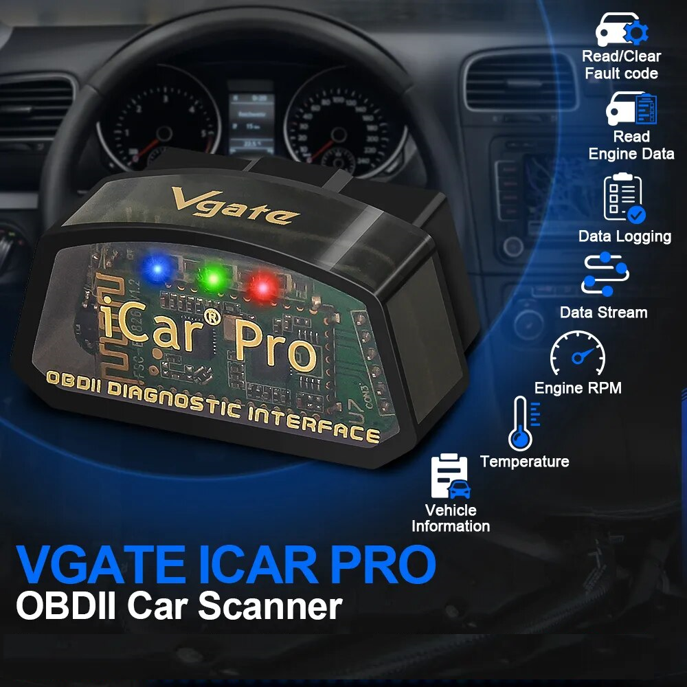 iCar Pro OBD2 Advanced Car Diagnostic Scanner for iphone & Android Prily