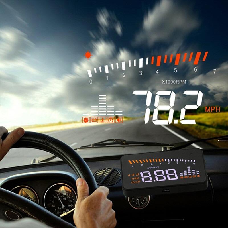 X5 - Car Windshield HUD Hologram Projector