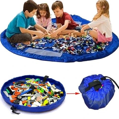 2 In 1 Portable Kids Toy Play XL Mat / Bag