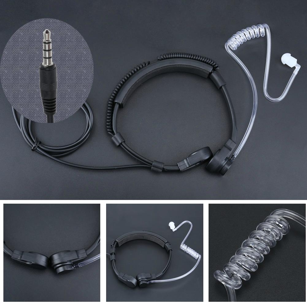 3.5mm jack Tactical Smart Phone Throat Mic