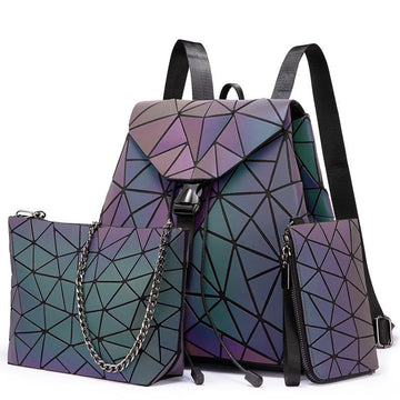 GEOMETRIC LUMINOUS BAG SET