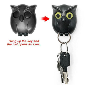 MagicHolder™ Magnetic Owl Key Holder Wall Hanger (2 pcs)