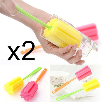 2Pcs Cup Cleaning Brush