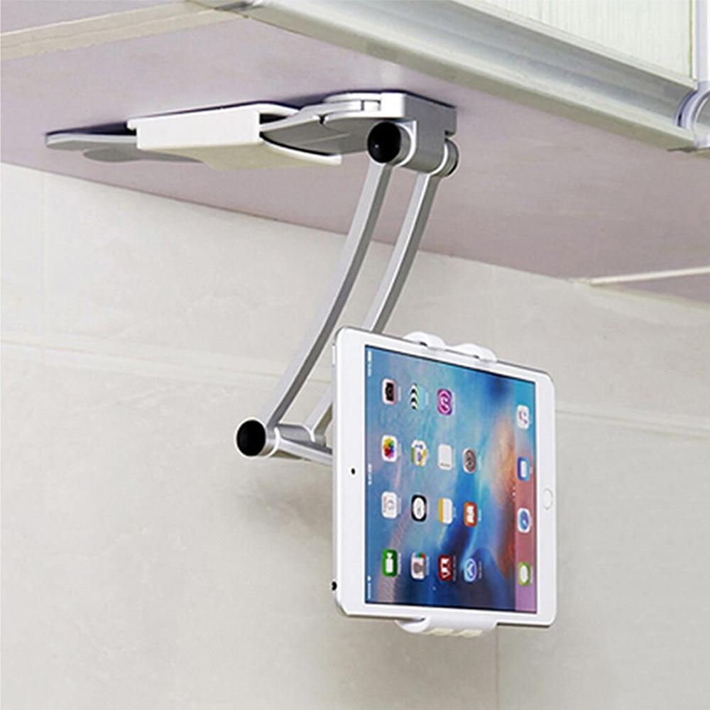 2 In 1 Desktop Stand & Wall Mount Bracket Holder For Tablets & Smartphones