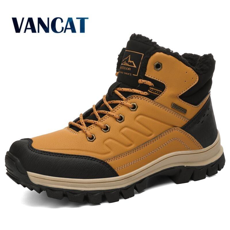 Vancat™ Waterproof Ultra Warm Leather Boots For Men