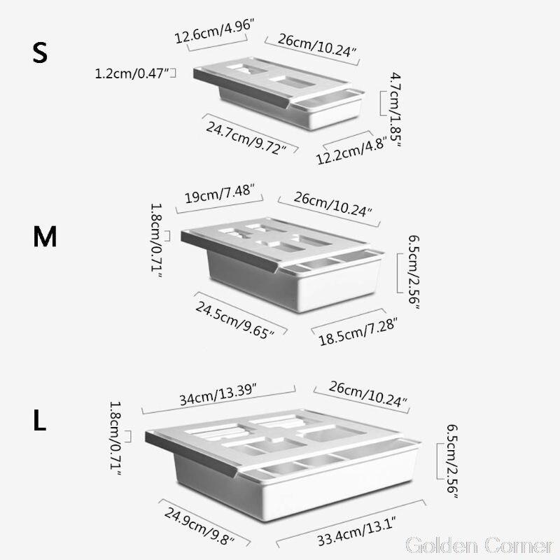 Self Adhesive Under Desk Smart Drawer