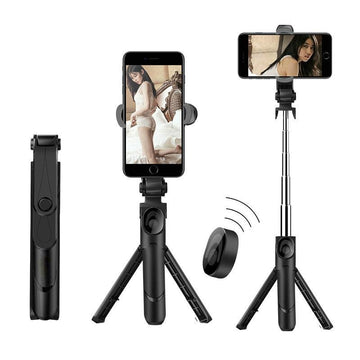 3 in 1 Wireless Bluetooth Selfie Stick & Tripod