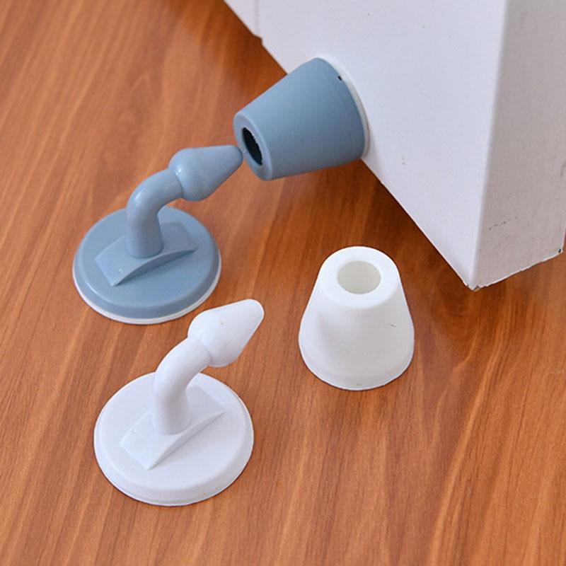 Non-punch Silicone Silent Door Stopper (2pcs)