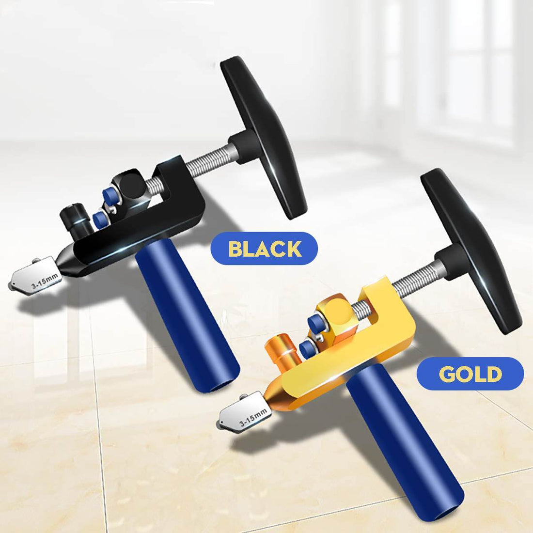 2 In 1 Professional Easy Glide Glass/Tile Cutter