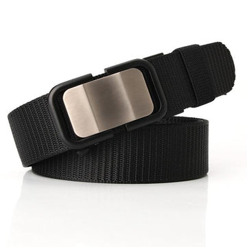 Toothless Automatic Buckle Canvas Belt