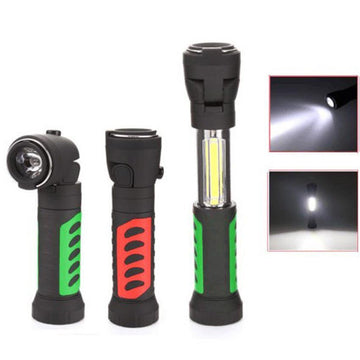 3 in 1  Stretchable 10W COB LED Torch With Strong Magnet