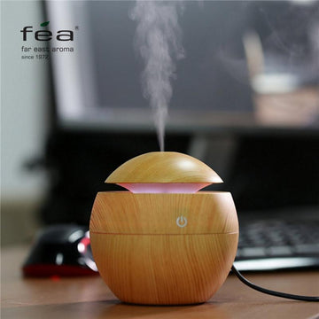 130ML LED Ultrasonic Cool Mist Air Humidifier