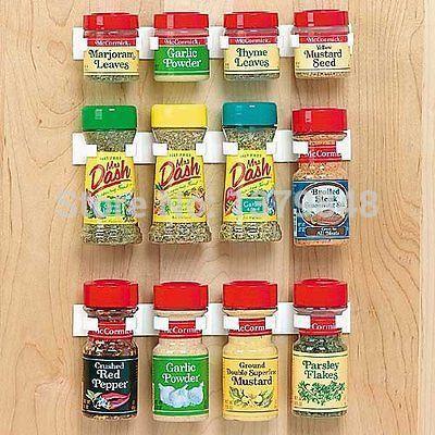 12 Spice Clip set organizes