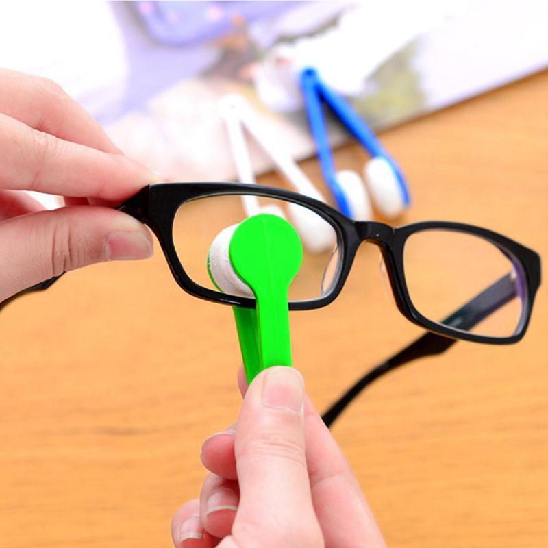 2Pcs Eyeglasses handle brush