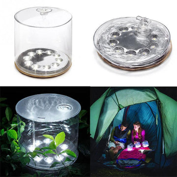 10 LED Solar Powered Foldable Light