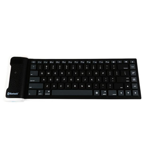 Waterproof Foldable Bluetooth silicone keyboard