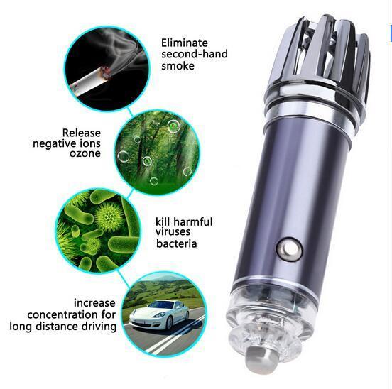 12V CAR AIR PURIFIER & IONIZER