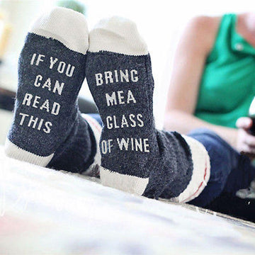 Funny Creative Unisex Socks (Wine/Beer/Coffee)