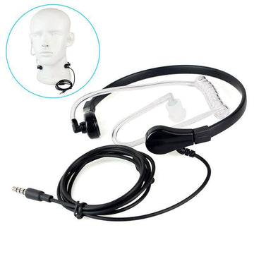 1 Pin 3.5mm Throat Mic Headset