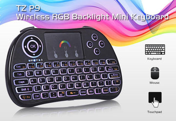 Wireless Keyboard & Mouse Combo with RGB Back Light