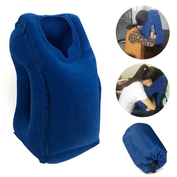 4-Mode Inflatable Travel Pillow