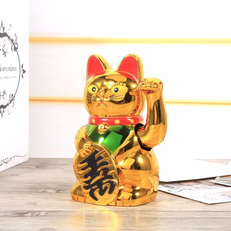 Waving Maneki-neko Cat