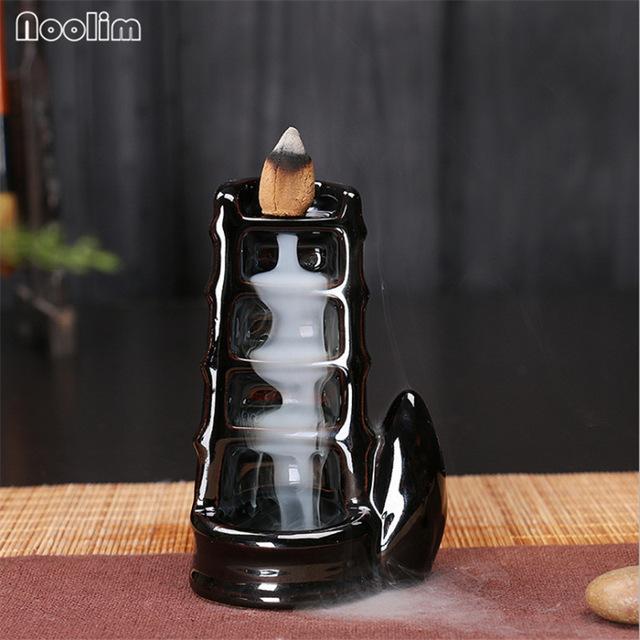 Mini Ceramic Waterfall Backflow Incense Burners