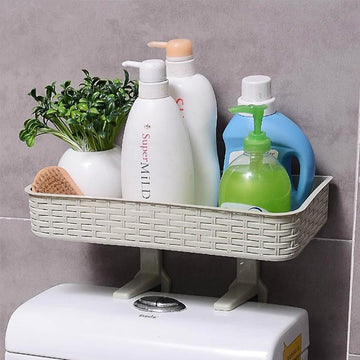 Wall-Mounted Bathroom Toiletry Organizer