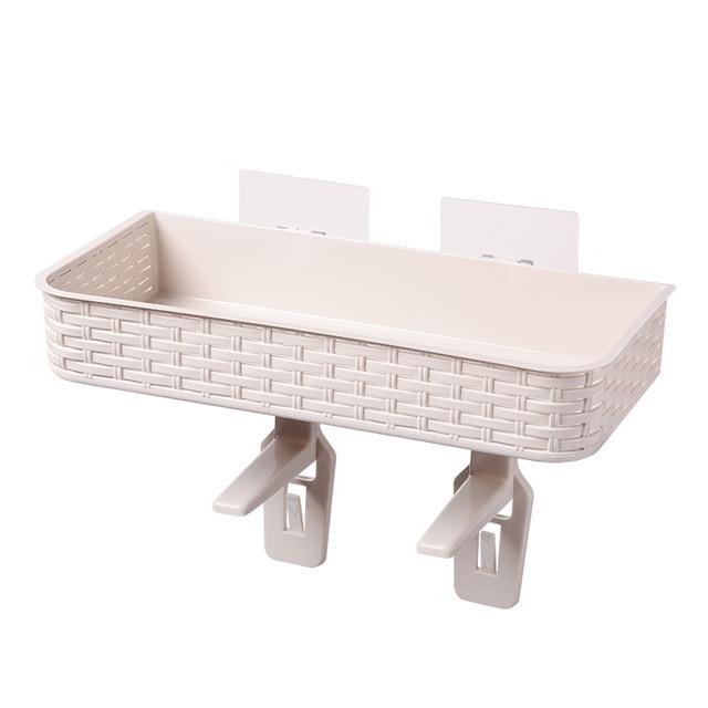 Wall-Mounted Bathroom Toiletry Organizer