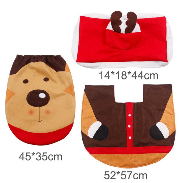 Christmas Toilet Seat Cover sets