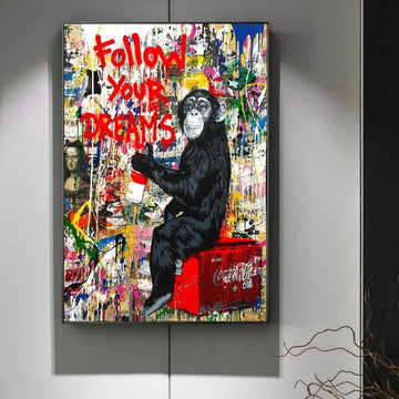 Street Graffiti Pop-Art Canvas