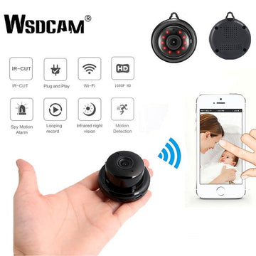 MINI WIFI 1080P  IP Camera With Night Vision