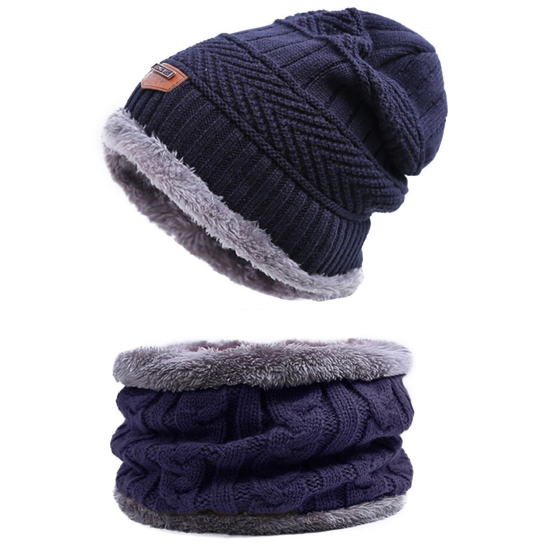 WindWarrior™ Wool Hat and Scarf Winter  Set