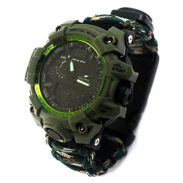 Ultimate Outdoor Survival Essentials Watch