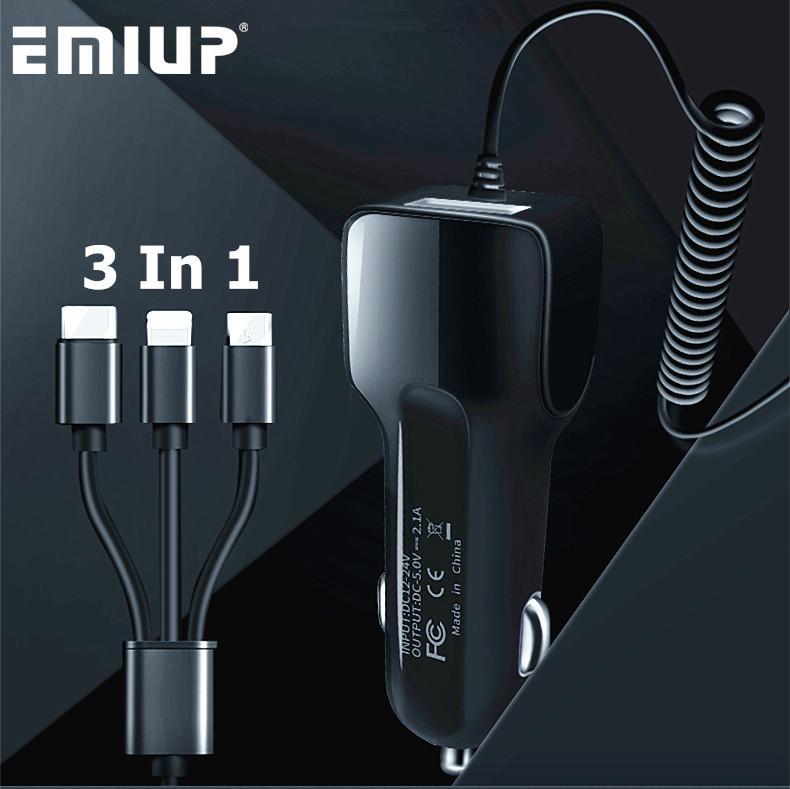 ChargingChief™ 3 In 1  Smart  Car Charger